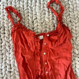 Ruffled Aritzia dress